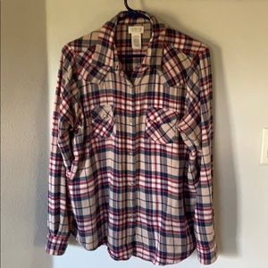 Long Sleeve Snap Button shirt